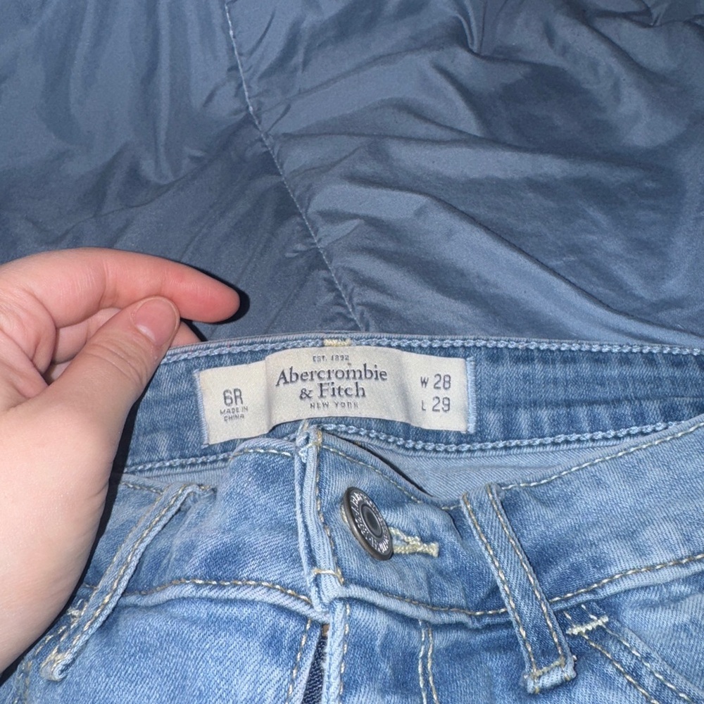 Abercrombie & Fitch Light Blue Women's Jeans
